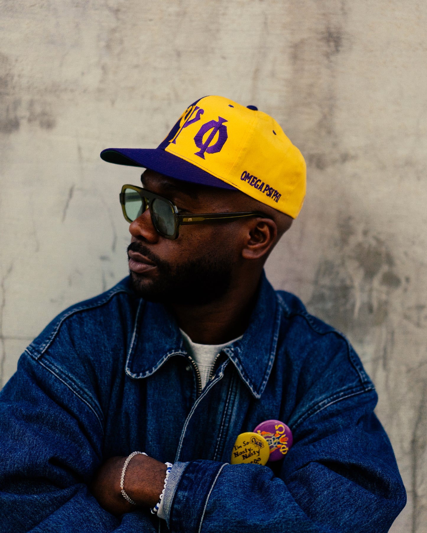 Omega SnapBack caps.