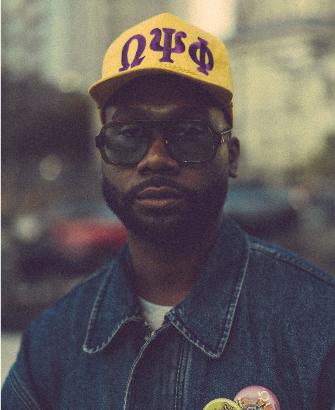 Vtg Gold OPP rope trucker hat.